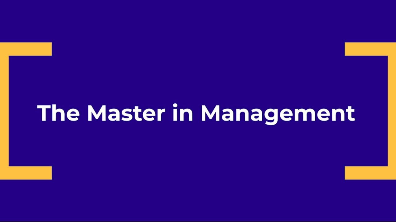 ESCP Master in Management Student Journey
