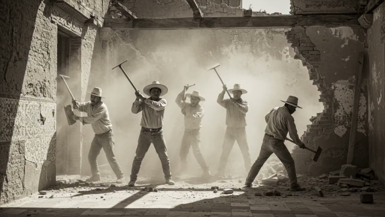 Cuando los albañiles rompieron el muro en Zacatecas, sus gritos se escucharon a tres casas de lejos