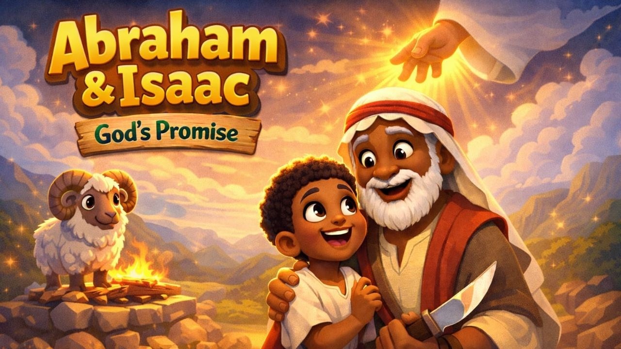 Abraham & Isaac God's - Promise  (A Kids Story Animation)
