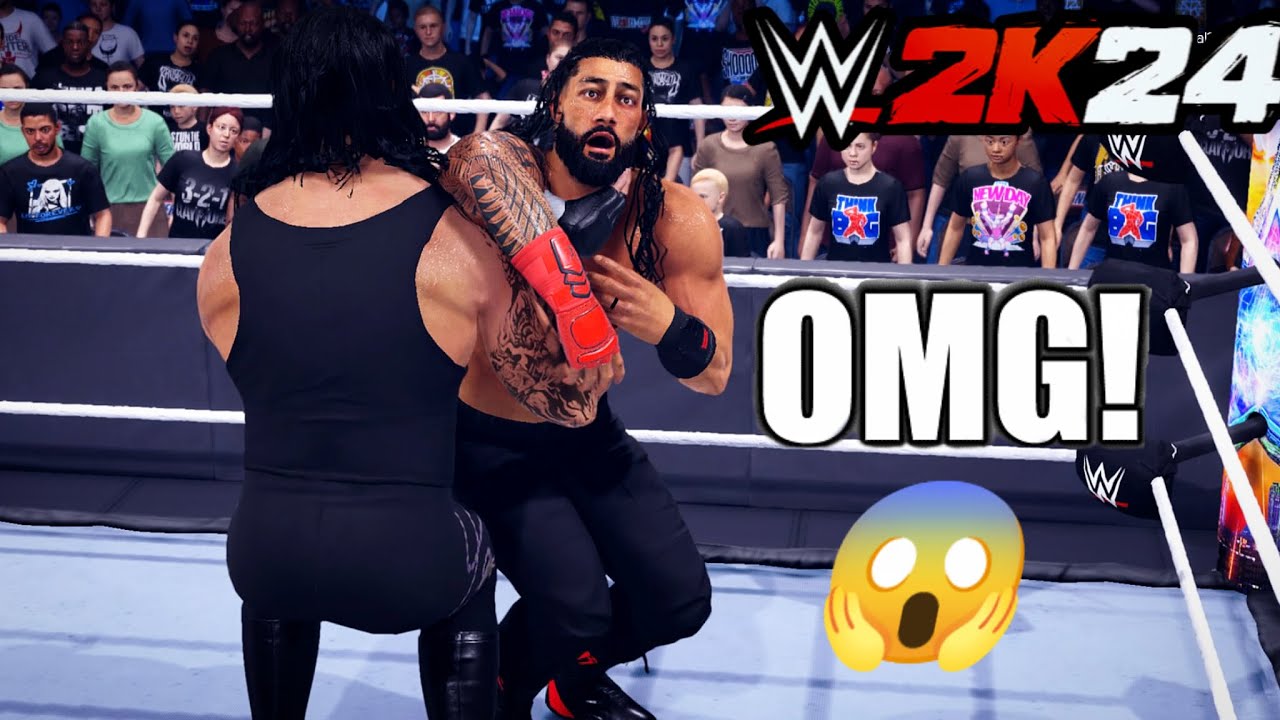 WWE 2K24 - Taker vs. Reigns | Casket Match AT WrestleMania!