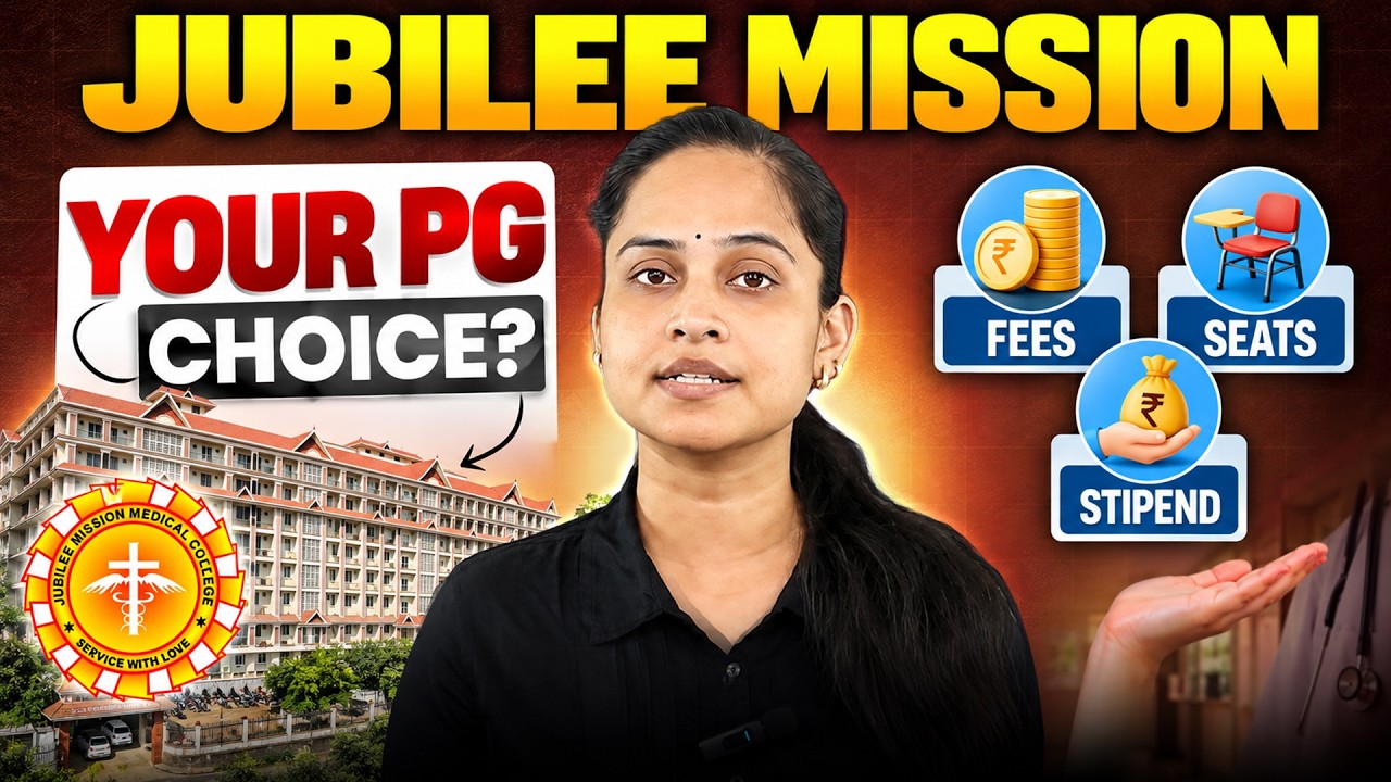 Jubilee Mission MD/MS: Fees, 52 Seats & Stipend Explained | NEET PG 2026