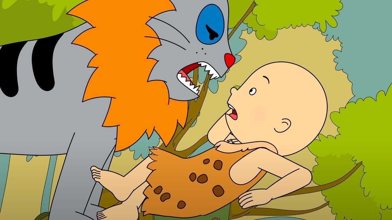 Caillou ve Aslan  | Caillou | T&uuml;rk &Ccedil;ocuk &Ccedil;izgi Filmleri | WildBrain T&uuml;rk&ccedil;e