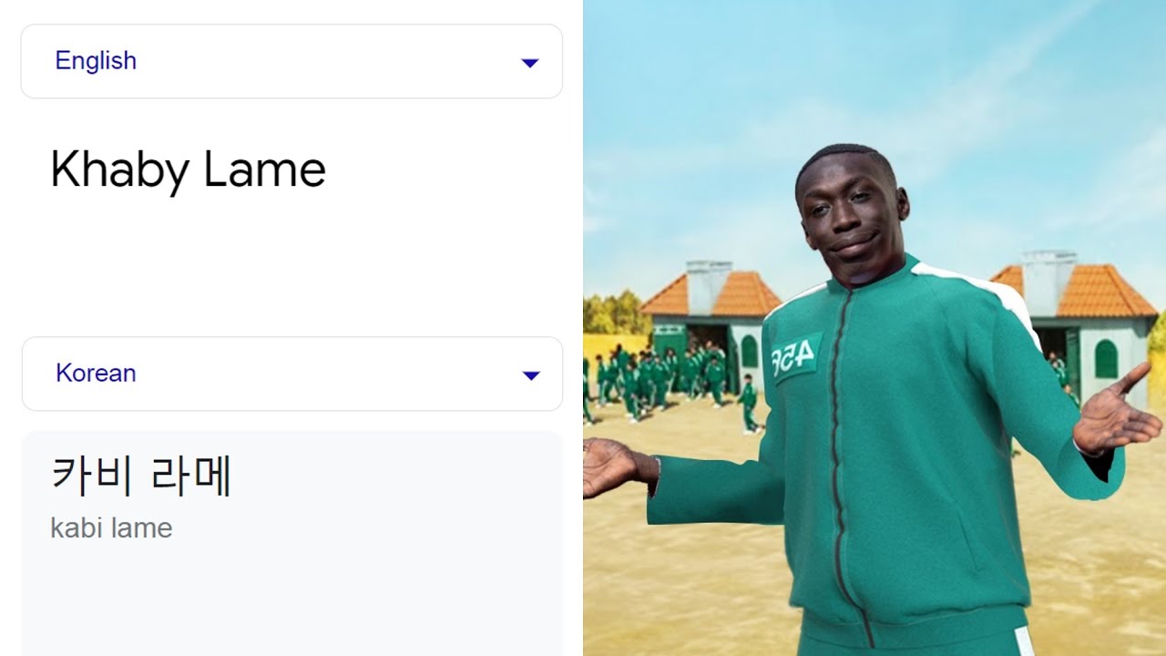 Khaby Lame in different languages meme (Part 2)