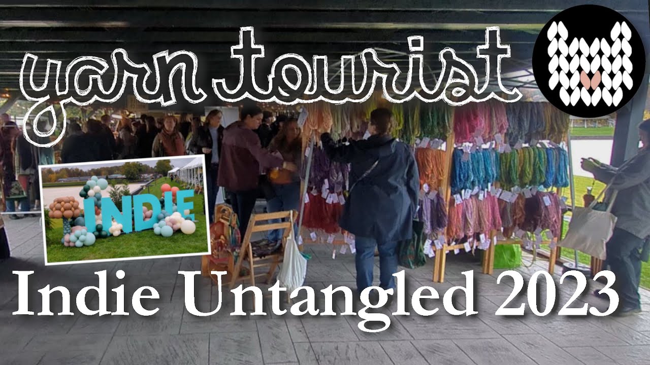 Rhinebeck 2023 - Indie Untangled walkthrough, Immersive Autumn Ambience POV Yarn Festival Experience