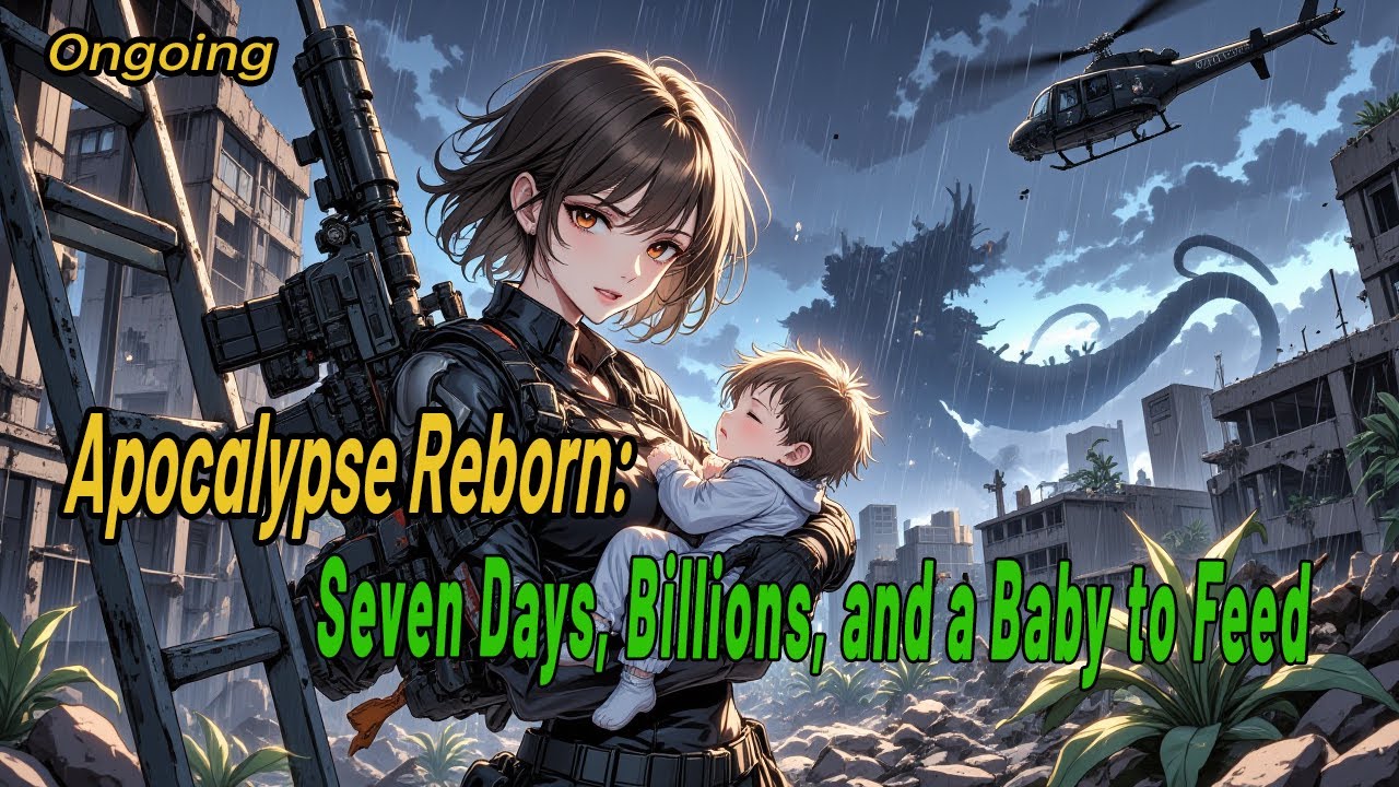Apocalypse Reborn: Seven Days, Billions, and a Baby to Feed#manhwaedit   #webtoon  #manga#anime