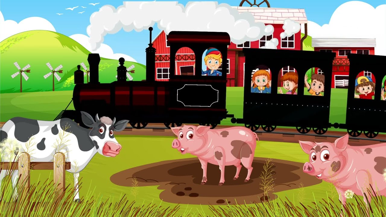 Tren | Uris Kids ile Eğitici ve &Ouml;ğretici &Ccedil;ocuk Şarkıları 2023 | &Ccedil;UF &Ccedil;UF &Ccedil;UF Oyun Treni