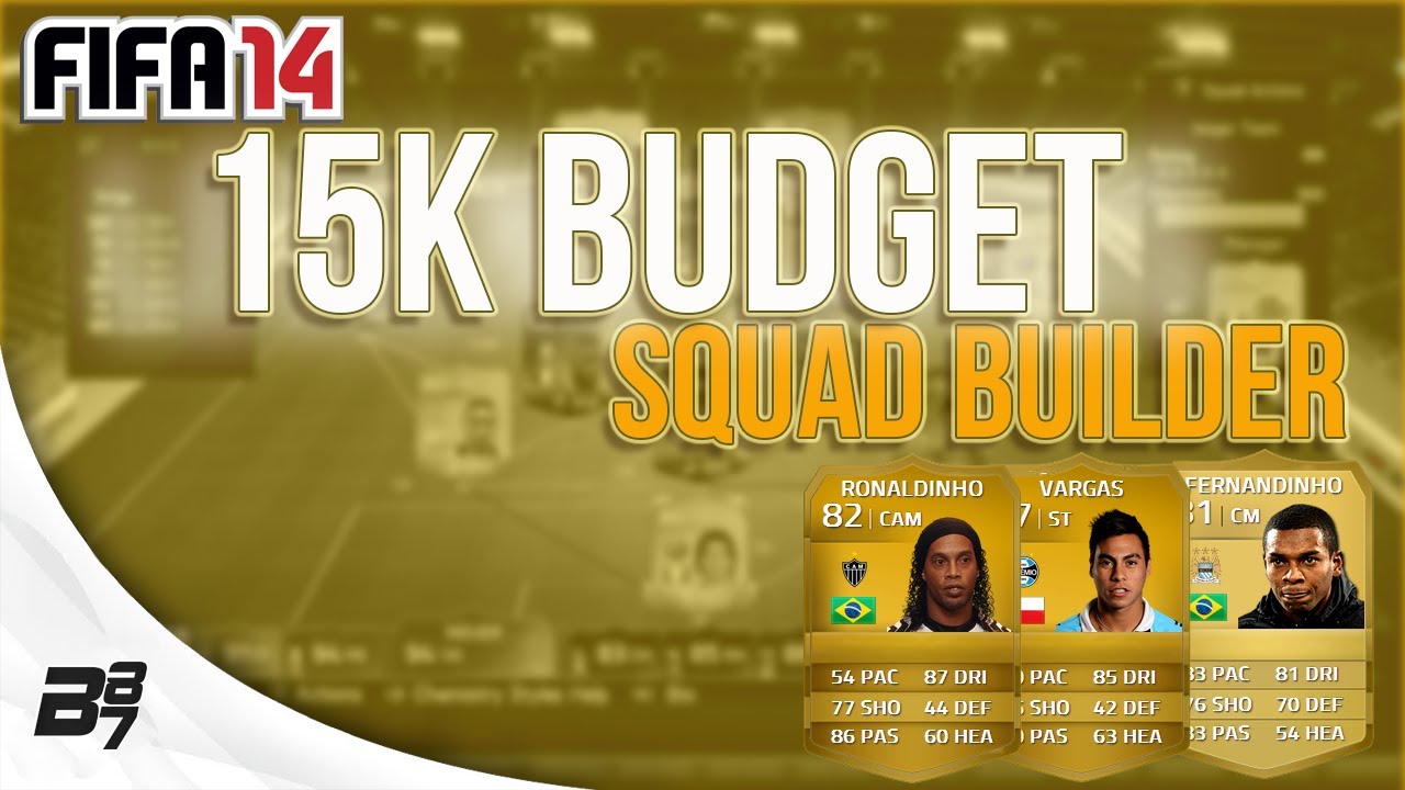 CHEAP 15K HYBRID SQUAD BUILDER w/ VARGAS | FIFA 14 Ultimate Team