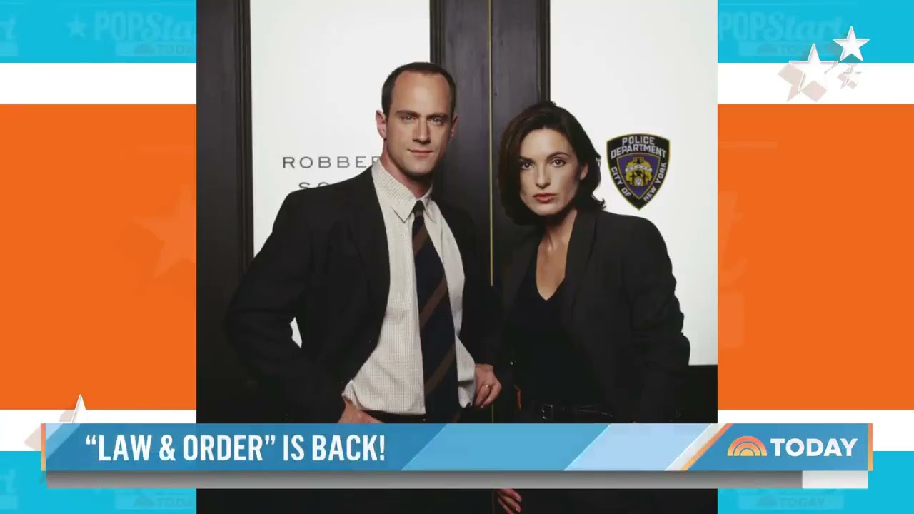Mariska Hargitay and Chris Meloni on the Today show