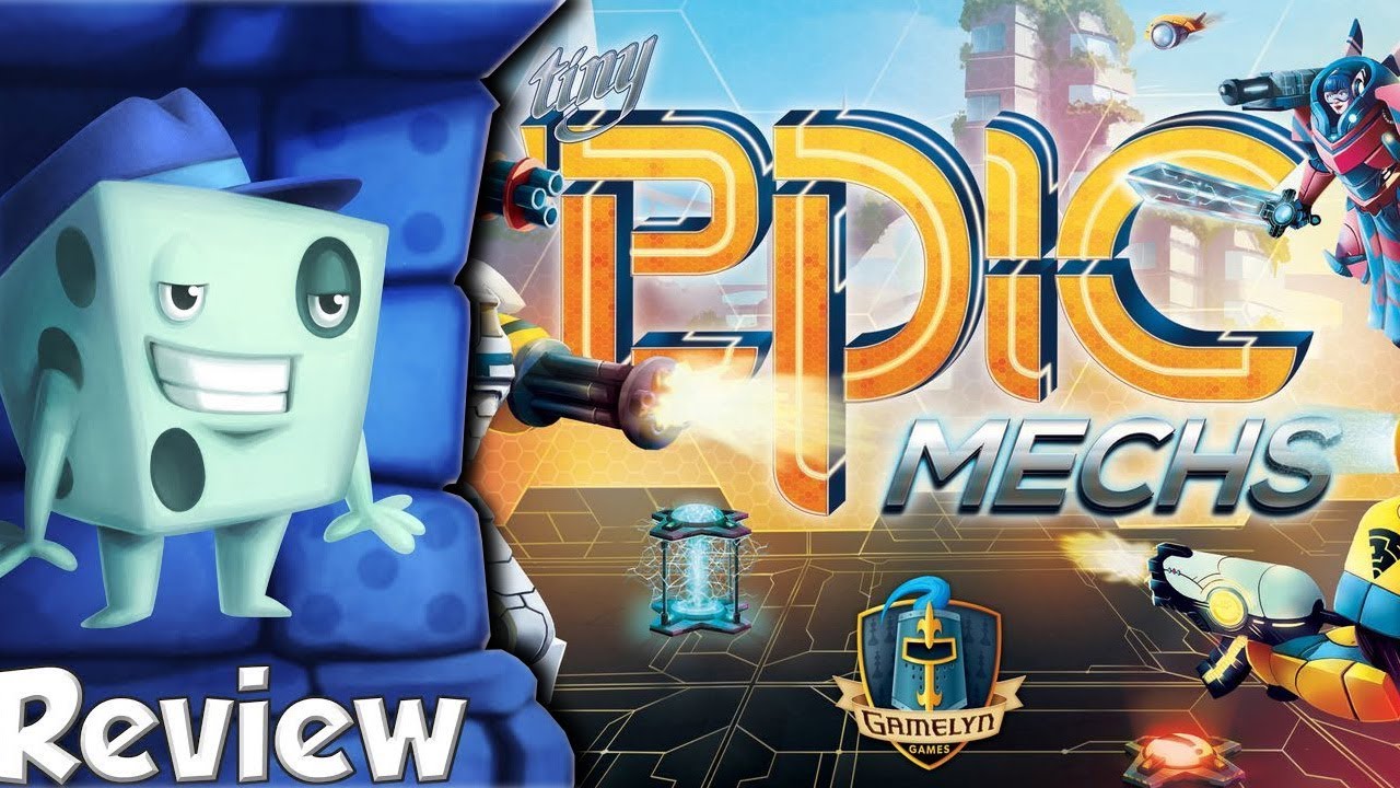 Tiny Epic Mechs Review - with Tom Vasel