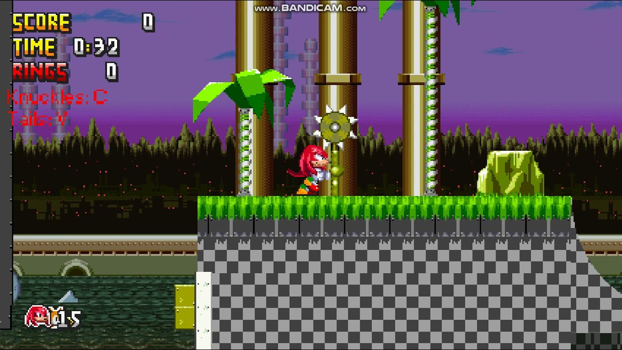 Sonic Exe The Spirits of Hell Round 1 - Mecha Green Hill Act 1 GamePlay