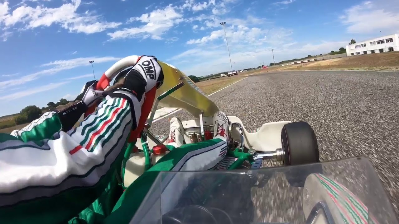 Onboard Kartodromo International Kiro Oeste - Bombarral - Rotax Senior - D5 - 401s