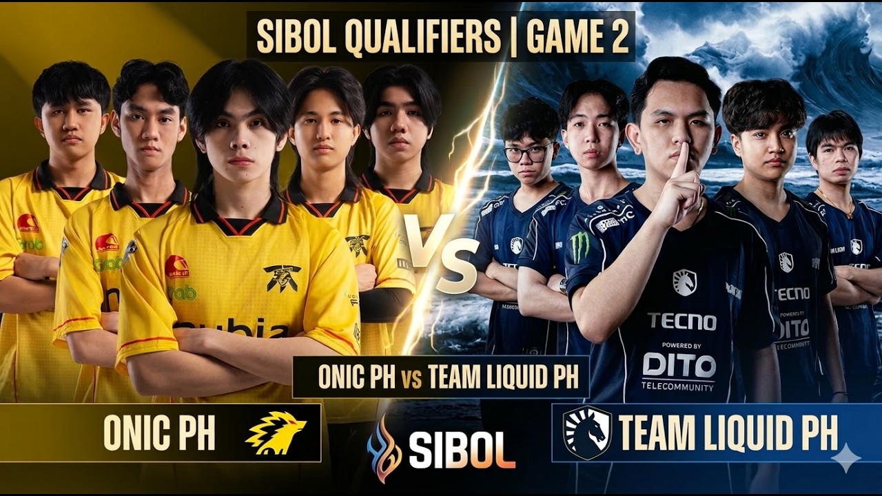 TEAM LIQUID PH VS ONIC PH | SIBOL QUALIFERS | GAME 2