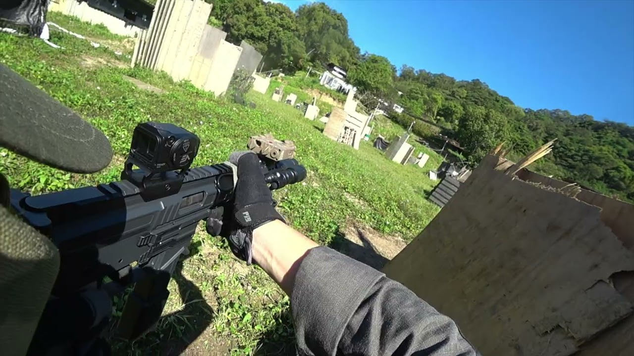【生存遊戲Airsoft 狩獵者】搶旗戰？！搶到就可無限復活！！天馬戰術中心