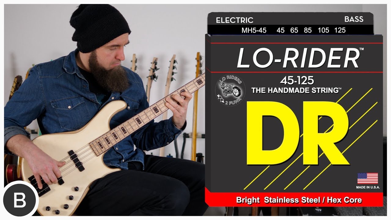 Струны Dr Bass | Hi-Beams, Sunbeams, Pure Blues и Lo-Rider