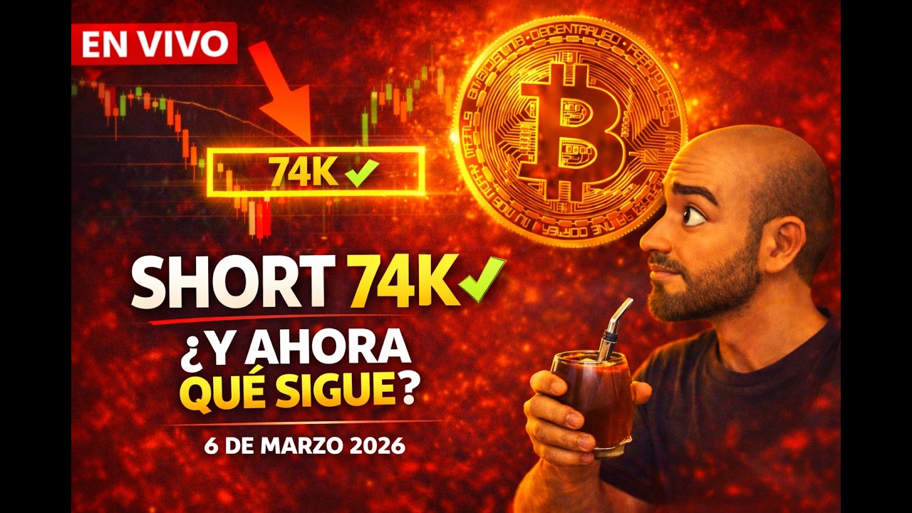 BITCOIN TE AVISÉ DEL SHORT EN 74K… ¿Y AHORA QUÉ SIGUE?