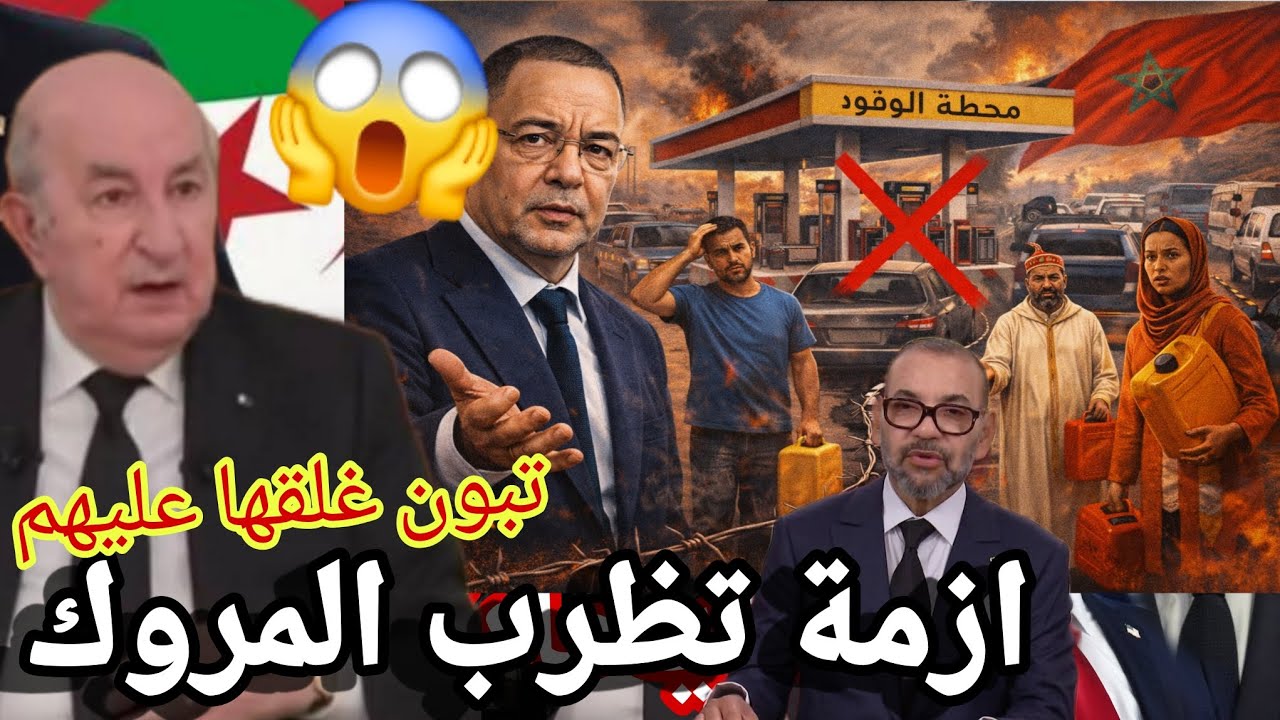 تبون يغلقها على نظام الزريبة بدوبل سيس انتهى الأمر ازمة حانقة في المخزن يتوسل الجزائر تبون خرجه فيهم