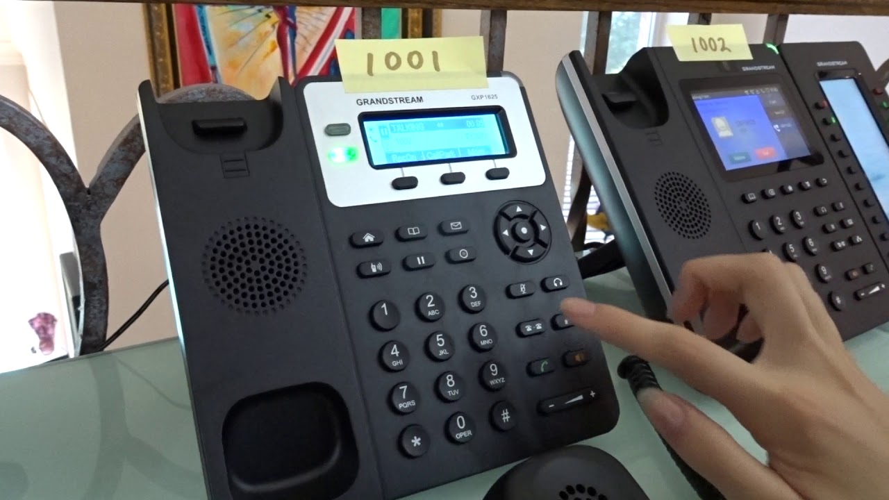 Phones - How to do an Attended Transfer with a Grandstream phones