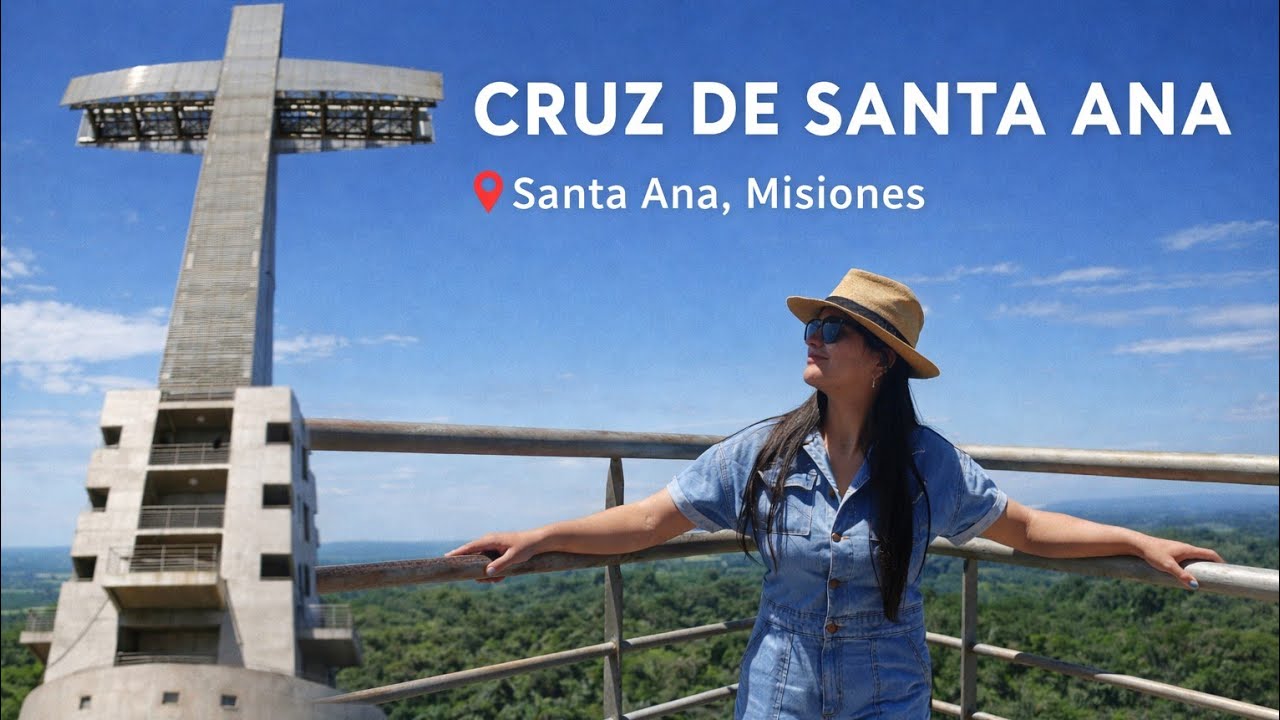Cruz de Santa Ana | El Mirador más imponente de Misiones, Argentina 🇦🇷✝️