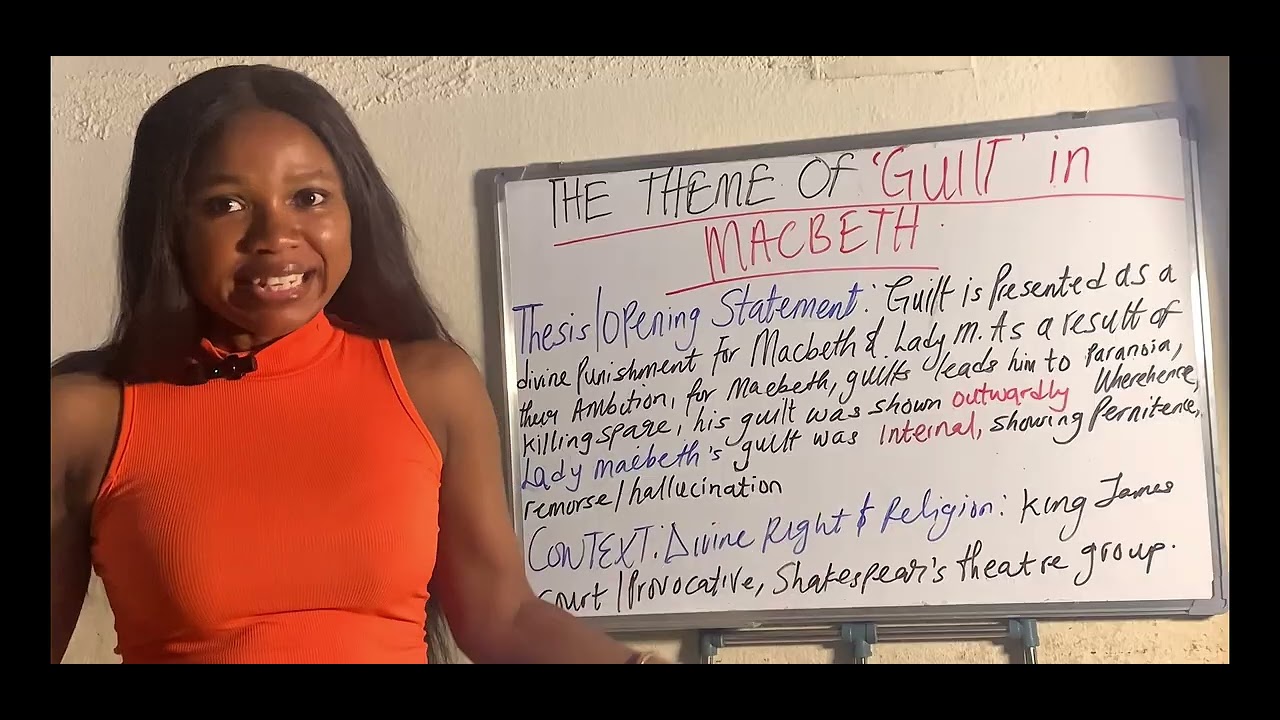 The Theme of Guilt in Macbeth Explained | GCSE English Literature (Grade 7–9)