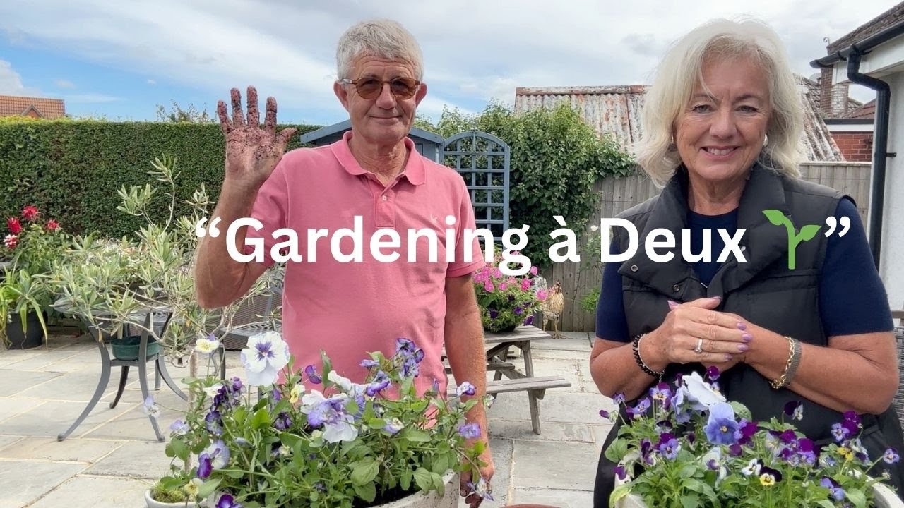 A little 'lasagne' garden project with Rob