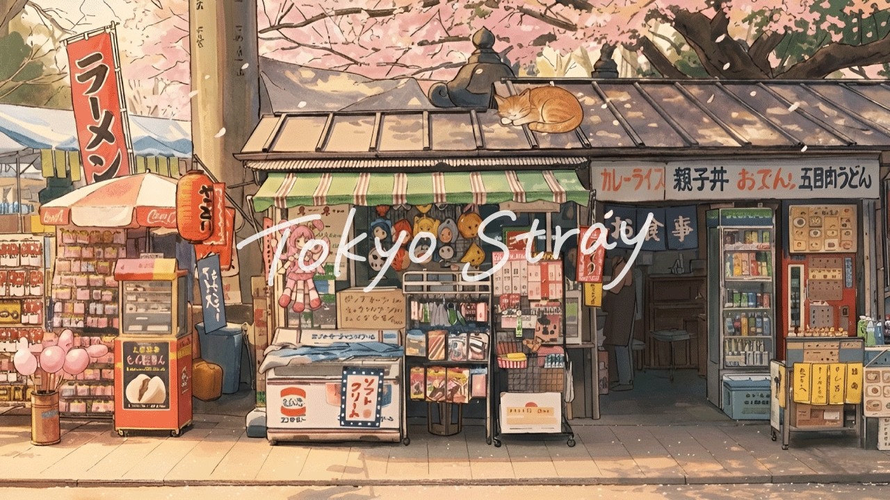 A peaceful morning, 😺 Music playing at my favorite spot 🎧 [lofi music for study and focus]