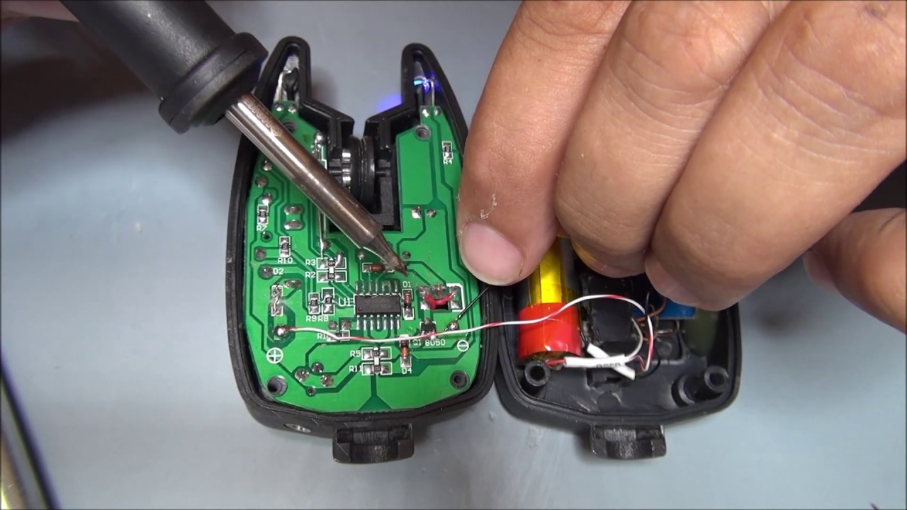 Spirit Classic Carp touch sensor battery upgrade