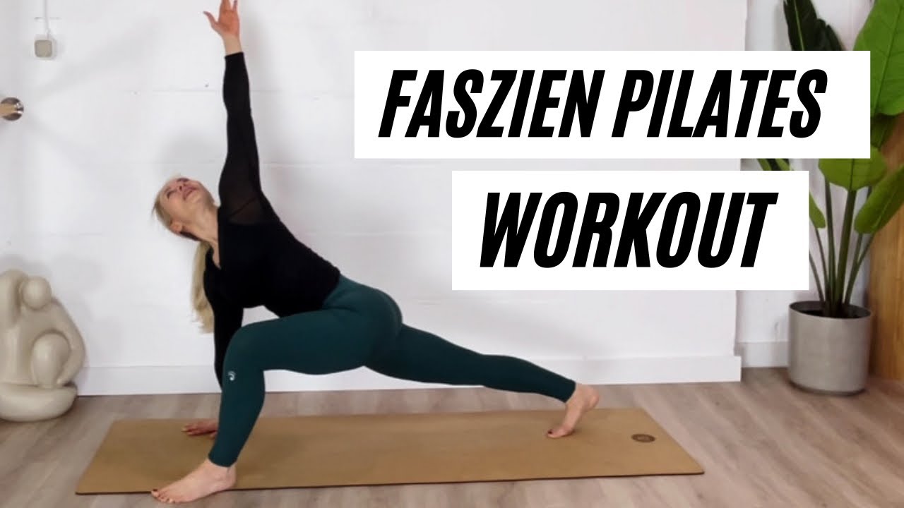 FASZIEN PILATES WORKOUT🤍, ENTGIFTEN, STOFFWECHSEL AKTIVIEREN, DEUTSCH