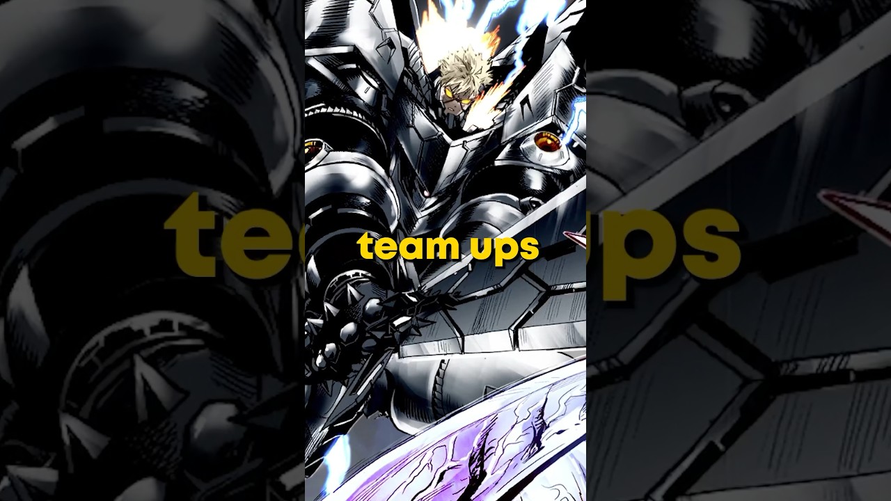 Two Heroes FUSE and Become BROKEN. #animeanxiety #onepunchman #animecharacter