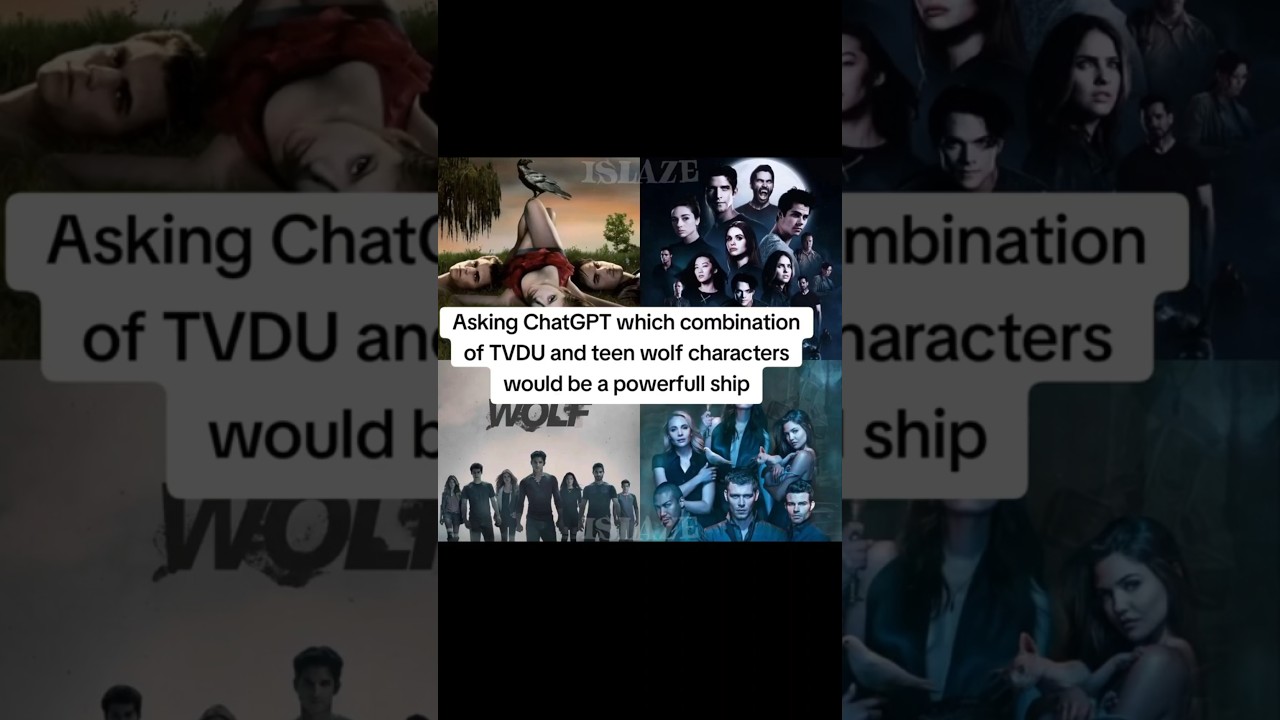 What the most powerful ship to you? || #teenwolf #thevampirediaries #tvd #ships #chatgpt #shorts#fyp