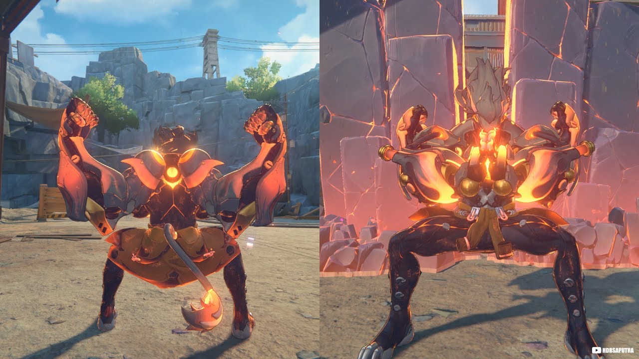 Banyue Slow Speed Charged Attack Animation