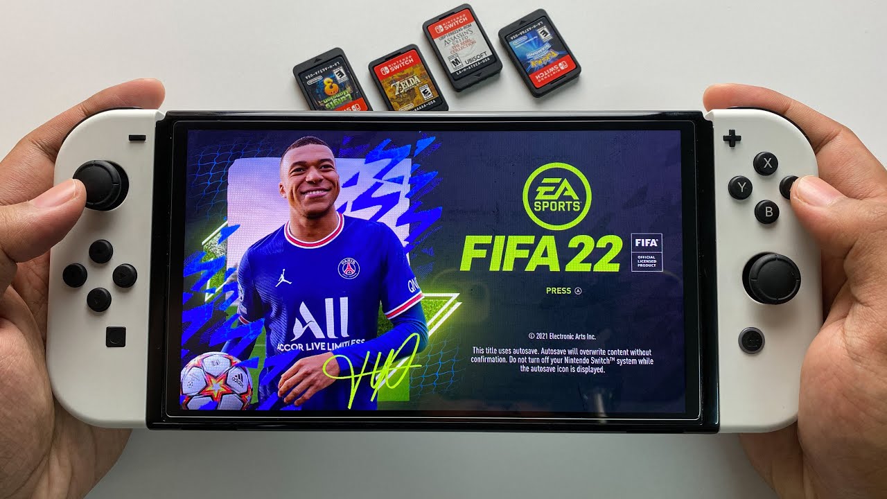 FIFA 22 Nintendo Switch OLED Gameplay