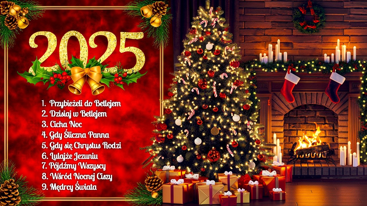 █▬█ █ ▀█▀ NAJPIĘKNIEJSZE POLSKIE KOLĘDY 2025 🎄 – MIX KOLĘD Z TEKSTEM DO WSPÓLNEGO ŚPIEWANIA #kolędy