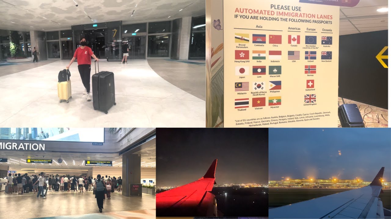 V222 || SINGAPORE AUTOMATED IMMIGRATION LANES | NHẬP CẢNH SINGAPORE BẰNG CỬA TỰ ĐỘNG KHI DU LỊCH