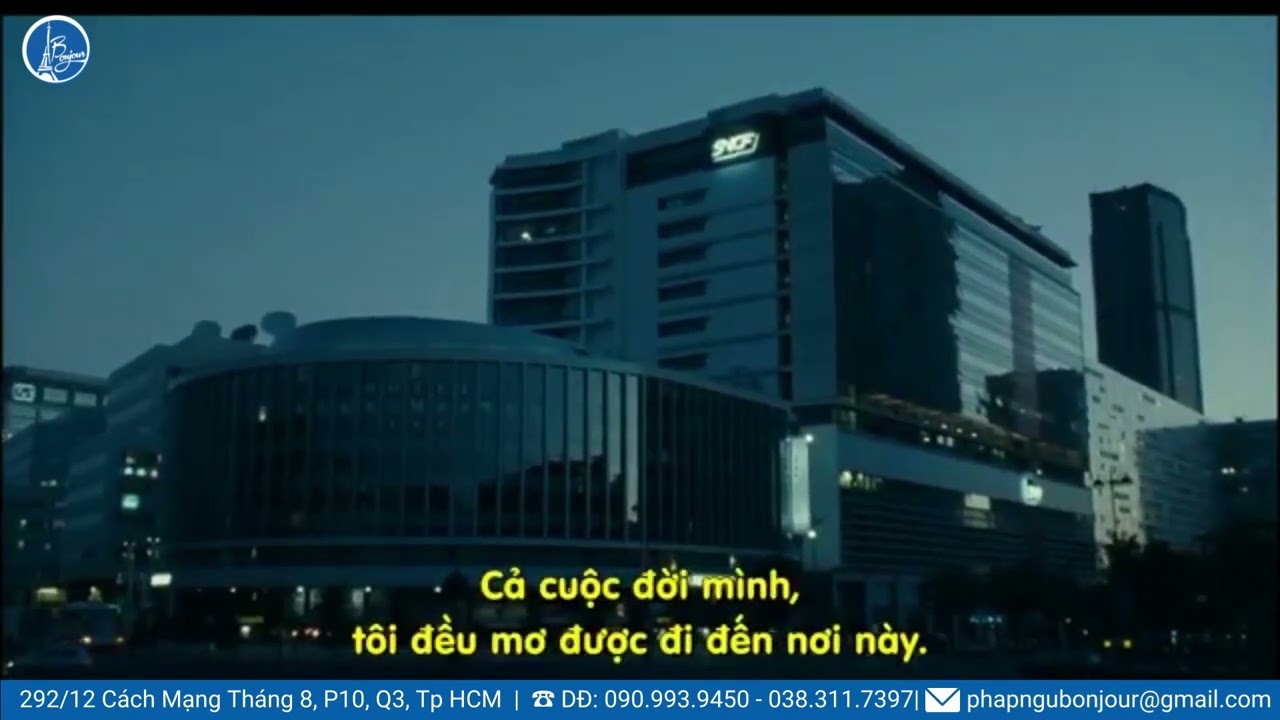 LUYỆN NGHE TIẾNG PHÁP - TRÍCH ĐOẠN PHIM PARIS, JE T'AIME