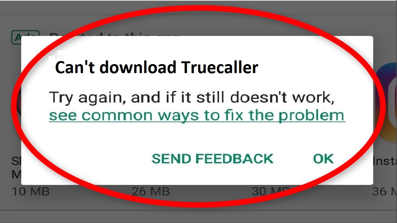 How To Fix Can't Download TrueCaller Google Playstore Android & Ios || Fix Cannot Download App