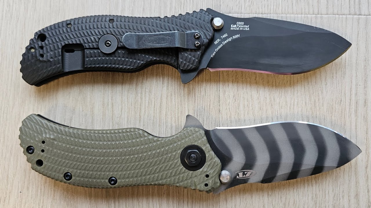 Zero Tolerance ZT0300 и ZT0301: разборка, настройка механики, заточка