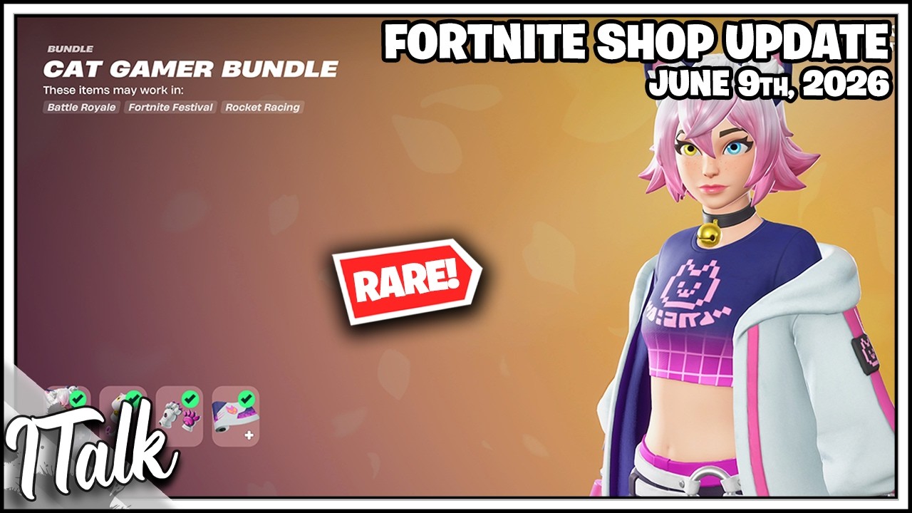 В магазине Fortnite снова появился баг с Катрин и новая эмоция! [9 июня 2026 г.] (Fortnite, Глава 7)
