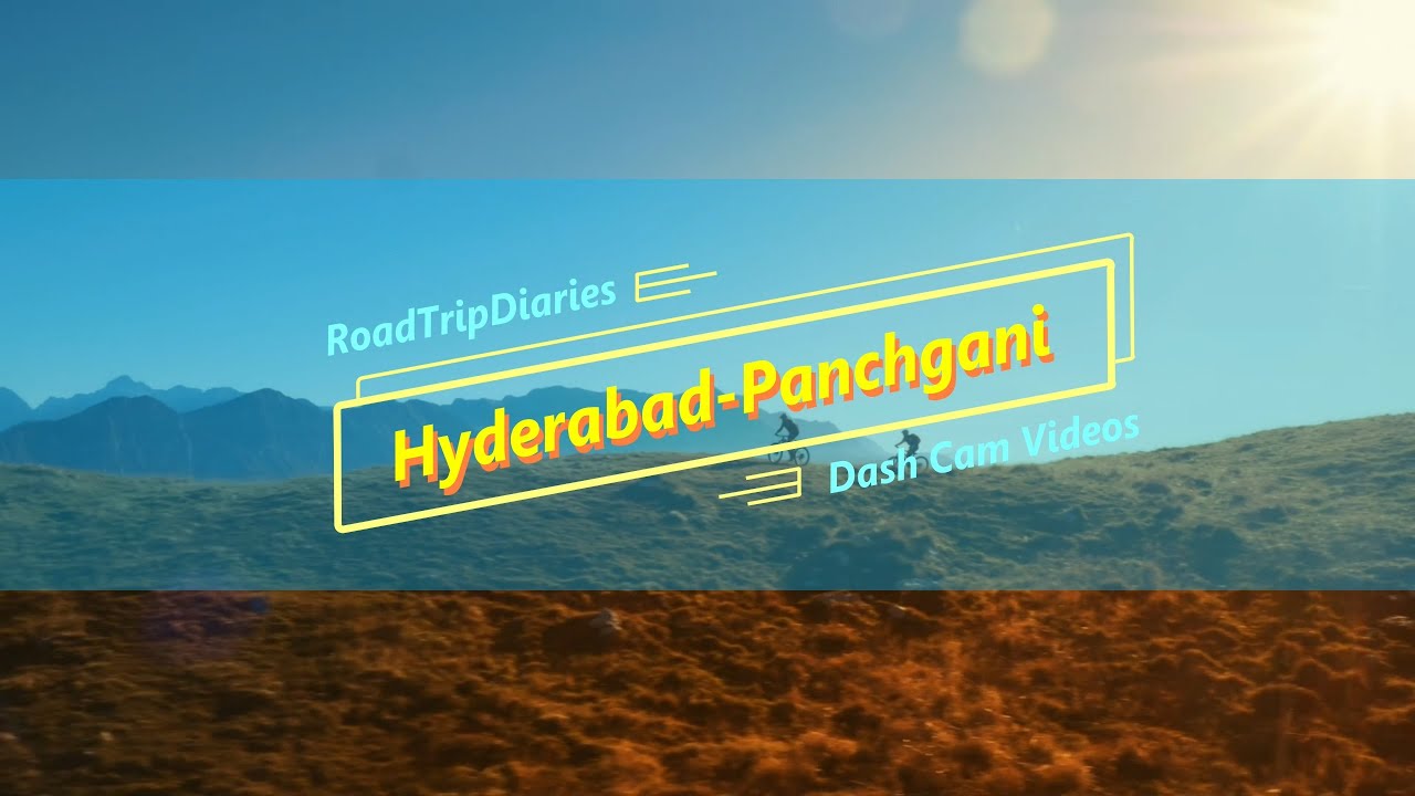 Road trip from Hyderabad to Panchgani