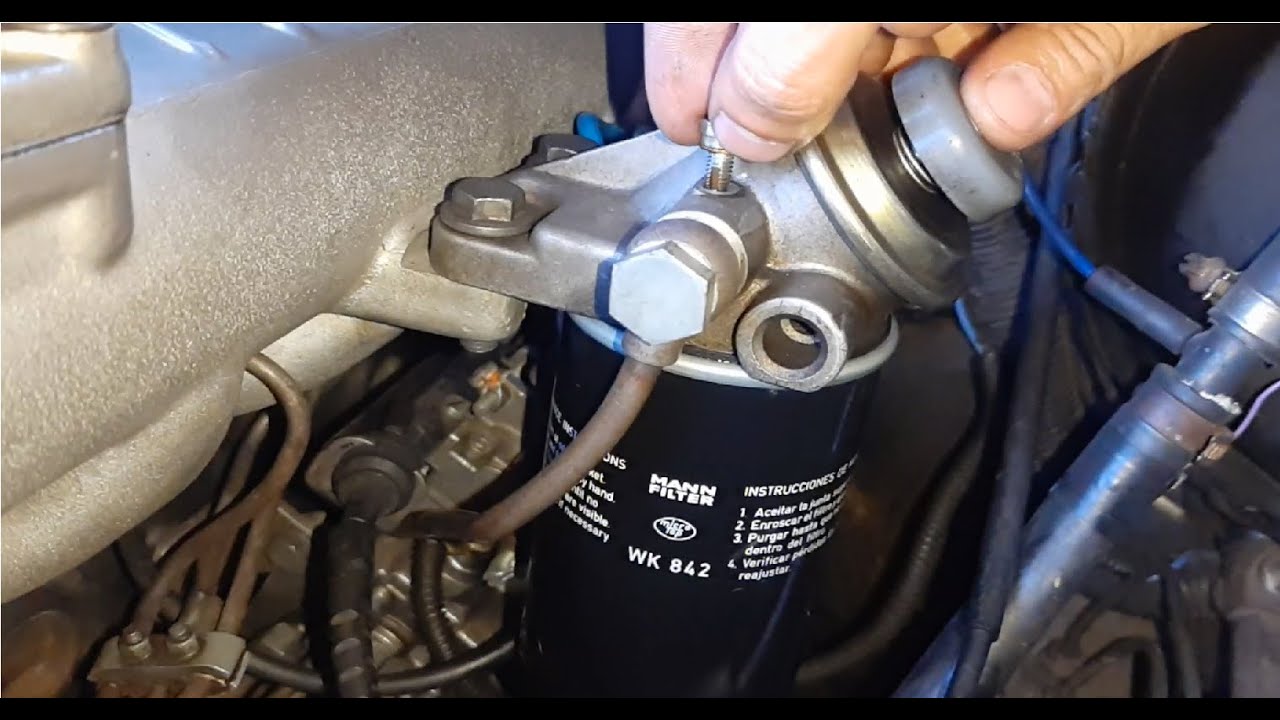 Troca Filtro Diesel e Tirar Ar Silverado MWM Sprint