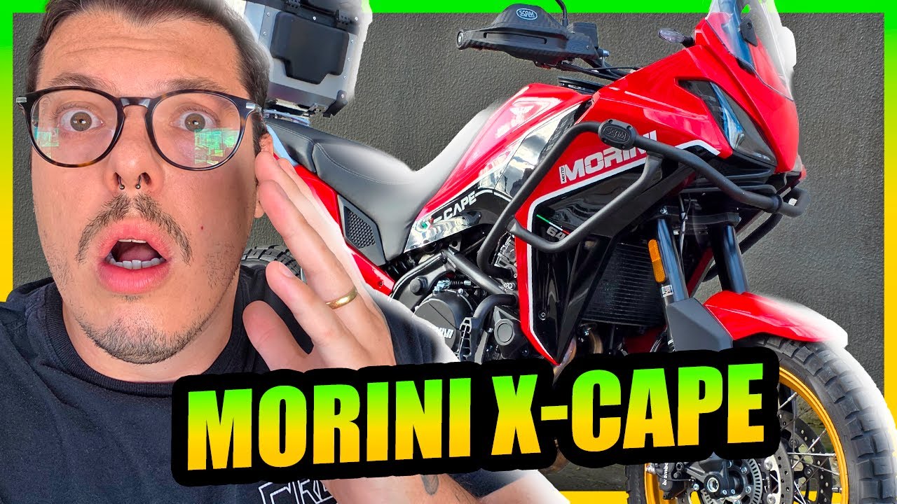 ESSA MOTO ERA O QUE FALTAVA NO BRASIL *TESTEI A MOTO MORINI X-CAPE 650*