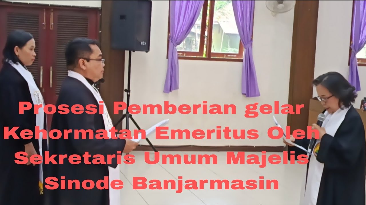 Selamat menjalani Purna Tugas Bu Pdt. EM Dewi Korinida, S. Th