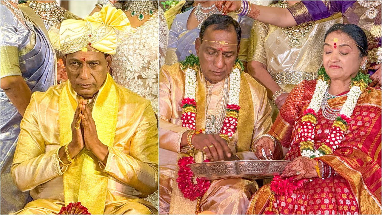 Malla Reddy Wedding 50th Anniversary Celebrations | Malla Reddy Silver Julbilee Party #wedding 
