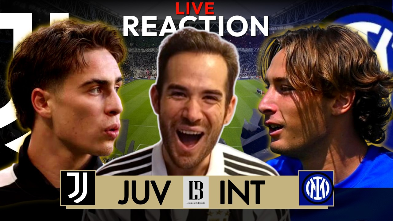 JUVENTUS INTER LIVE REACTION | 5&deg; AMICHEVOLE E MERCATO