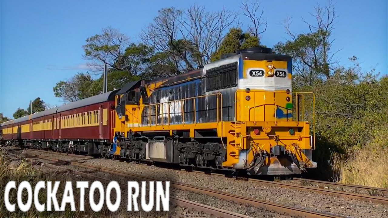 Train Spotting In Rural NSW (FT the Cockatoo Train)