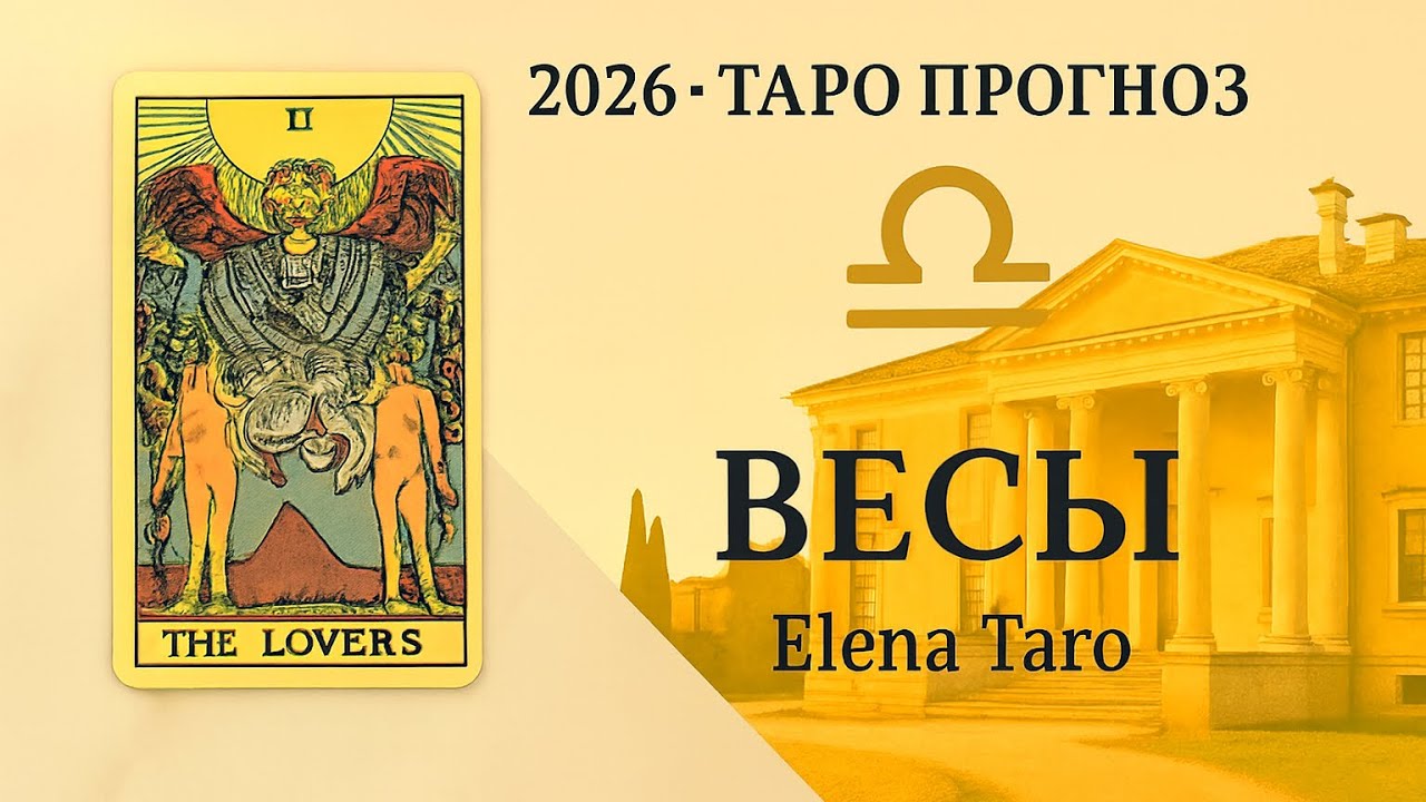 Весы ваш прогноз на 2026 год Таро 