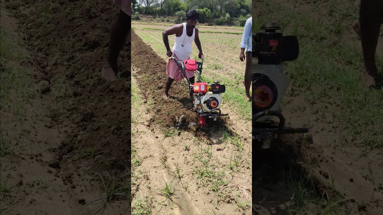 Diesel power weeder self start 173f kama