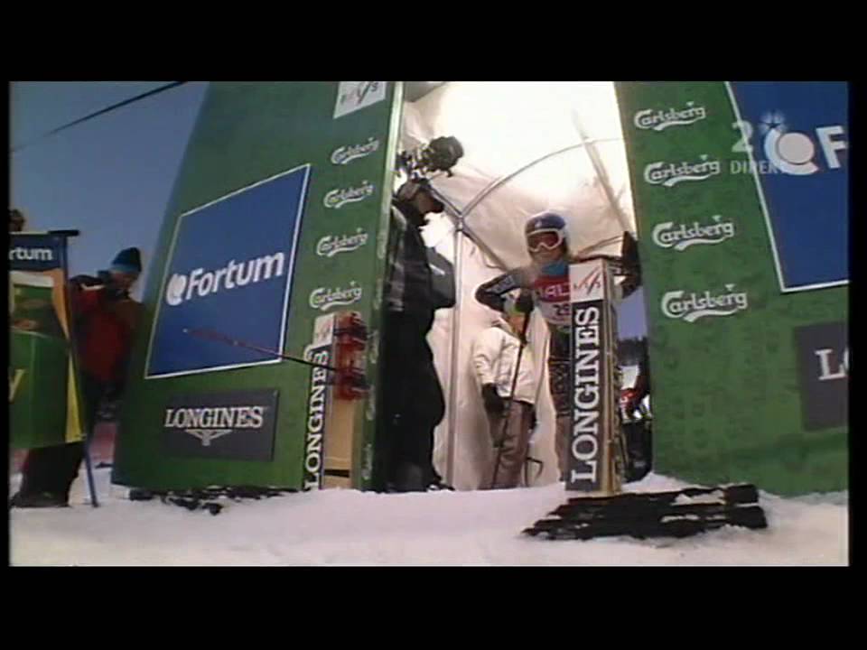 Anja Pärson tar guld i alpina VM 2007