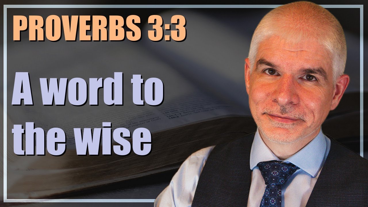 Is consistency important? - Proverbs 3:3 | 2-minute daily bible meditation