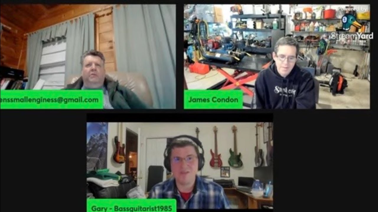 Generator and Small Engine Q and A with James Condon and Gary Bernacki!