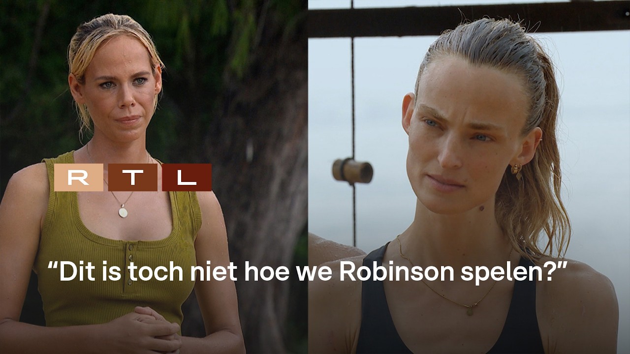 Nicolette Kluijver spreekt Ymre Stiekema hard toe tijdens moeilijk besluit | Expeditie Robinson